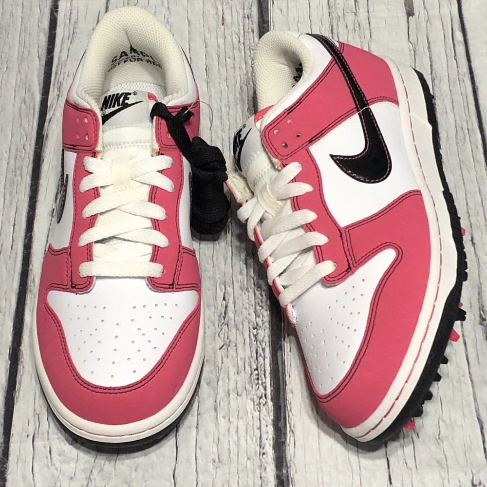 Nike Dunk NG Women’s Size 7 Golf Shoes White Spark Pink 483907-101 Sample Rare